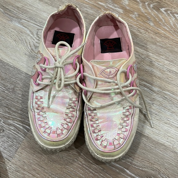 Dolls Kill Shoes Holographic Creepers From Dolls Kill Poshmark